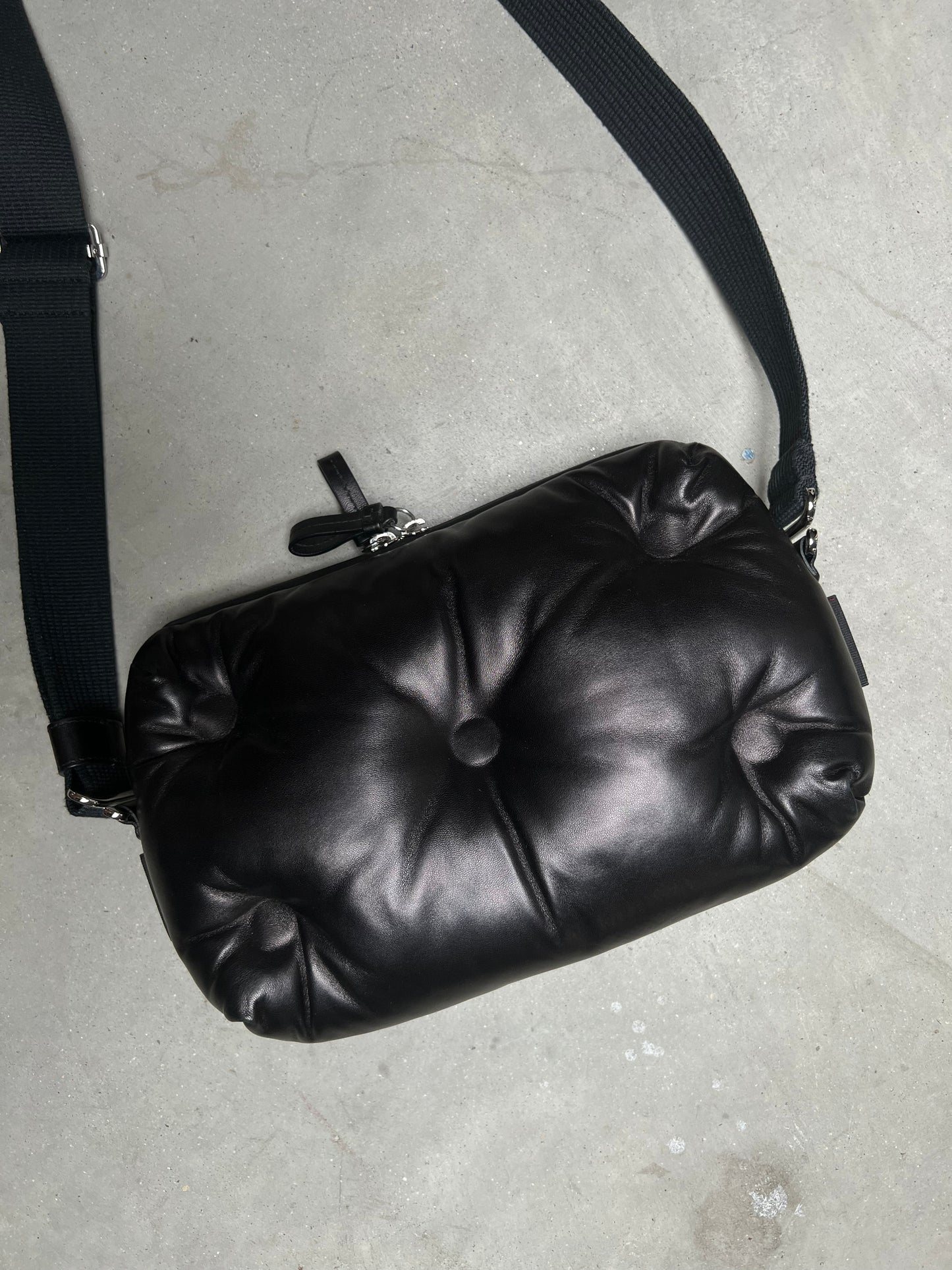Maison Margiela Glam Slam Padded Leather Shoulder Bag