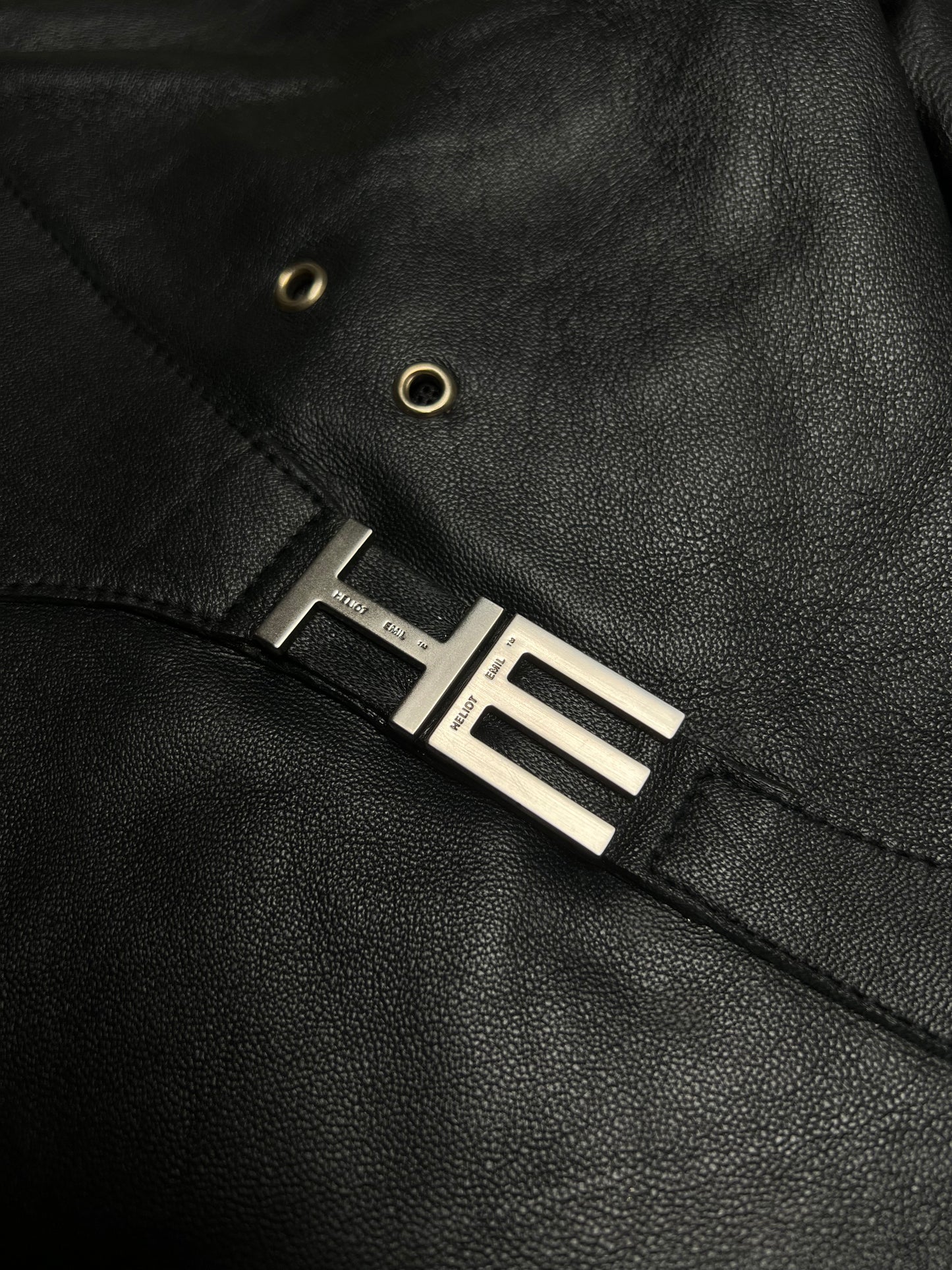 HELIOT EMIL Secluse Leather Trousers