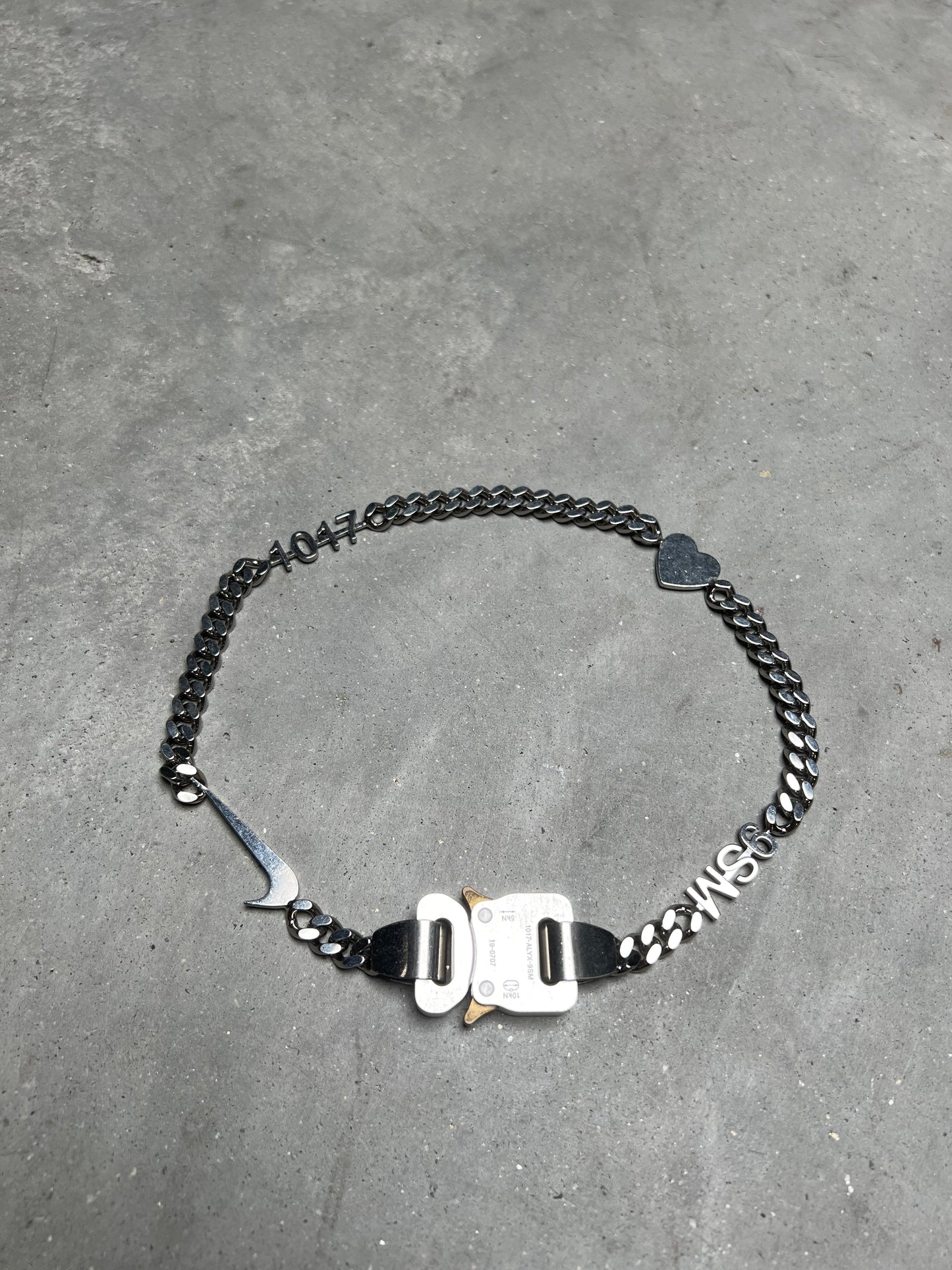 1017 ALYX 9SM x Nike FW19 Hero Swoosh Chain Necklace