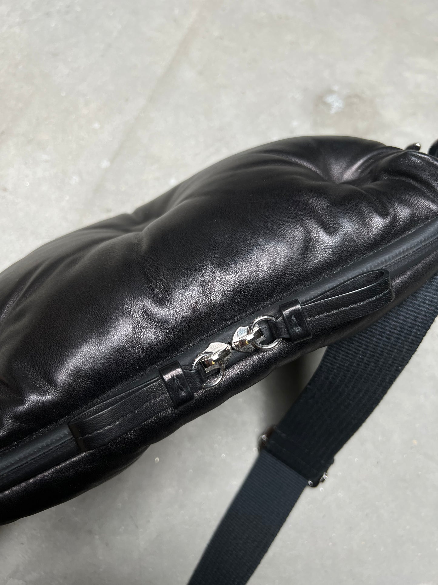 Maison Margiela Glam Slam Padded Leather Shoulder Bag