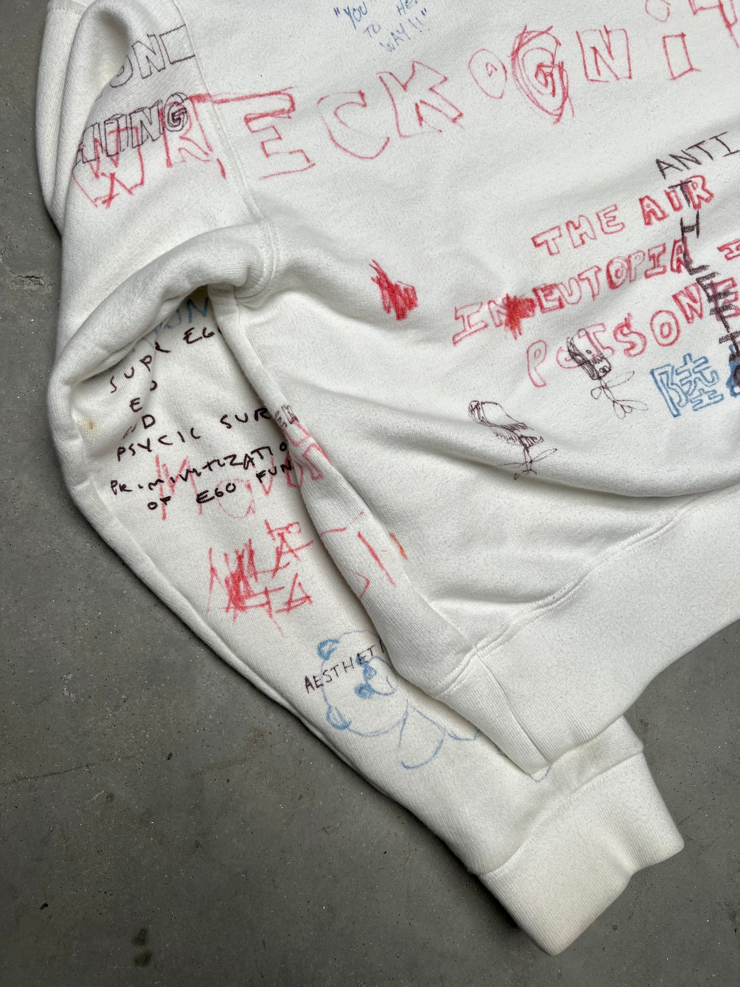Yeezy Season 5 Scribble Crewneck