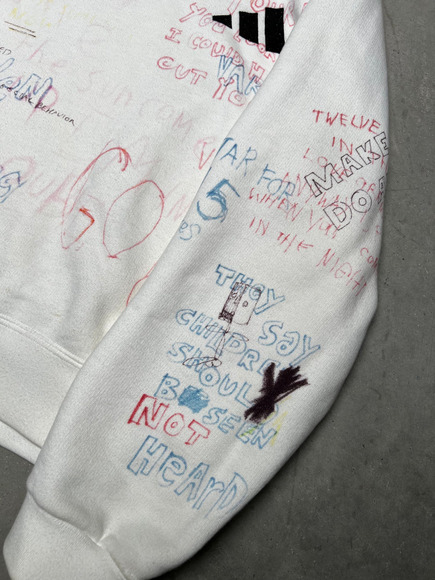 Yeezy Season 5 Scribble Crewneck