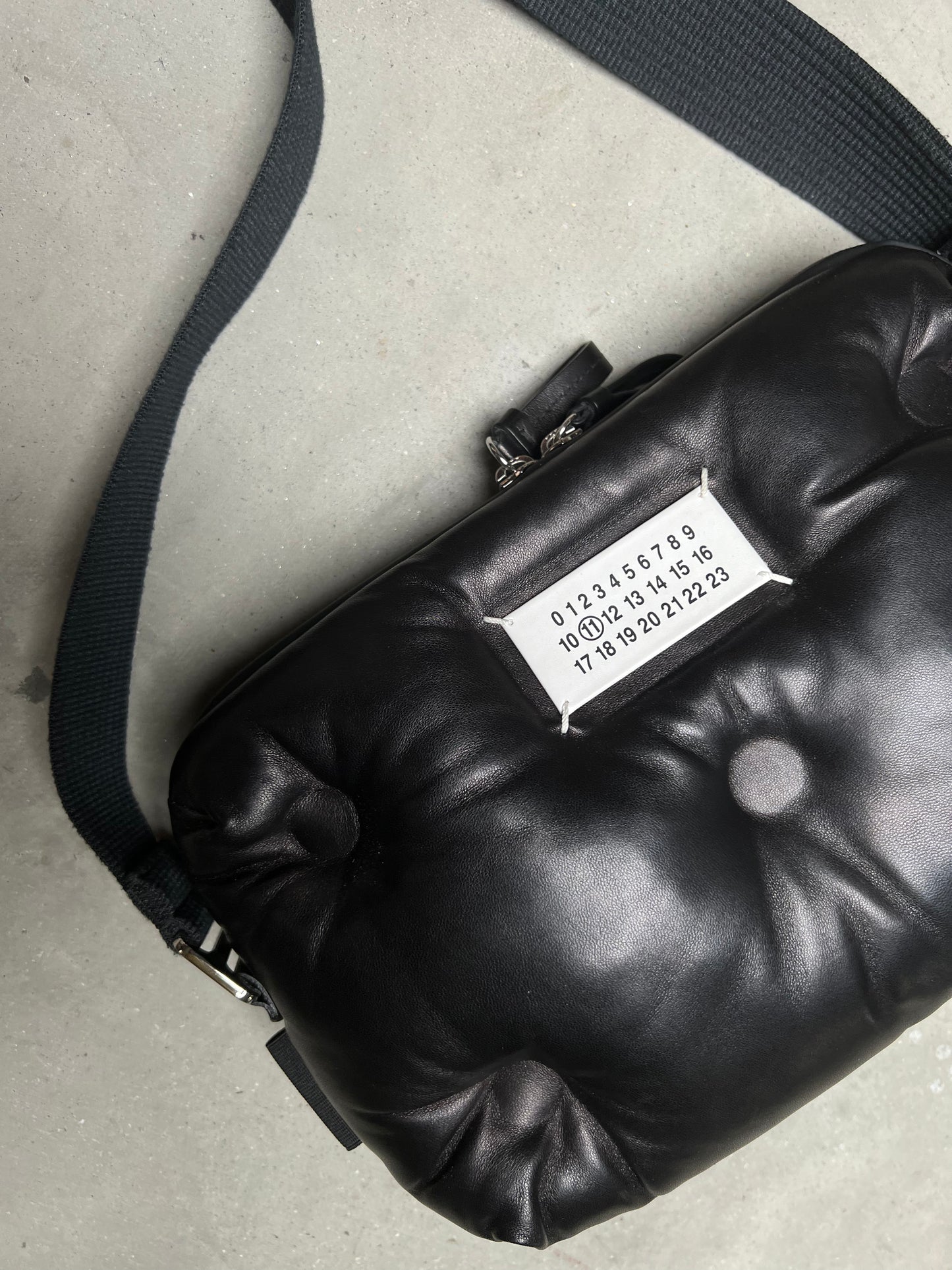 Maison Margiela Glam Slam Padded Leather Shoulder Bag