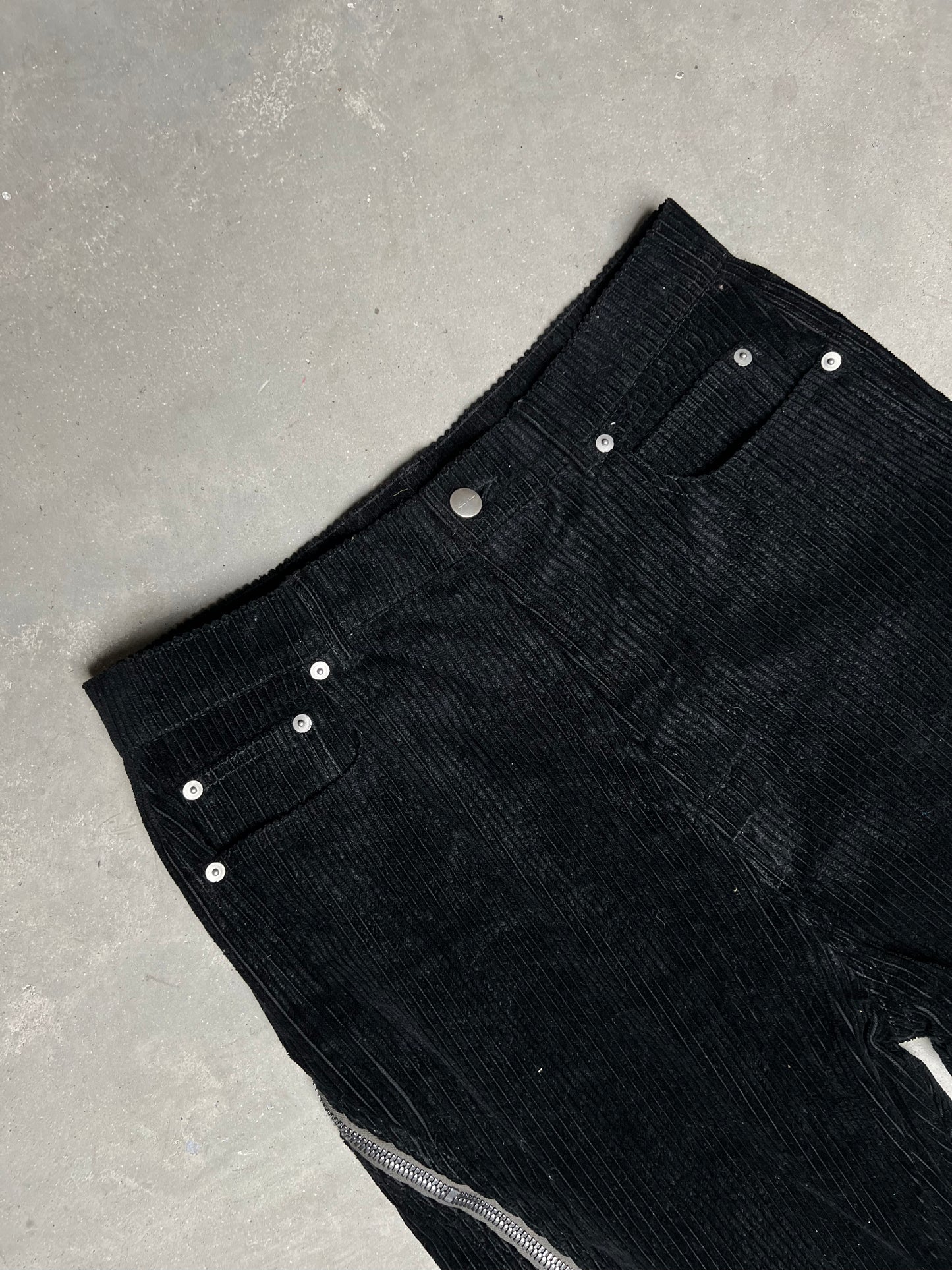 Rick Owen FW22 STROBE Bolan Banana Corduroy Jeans