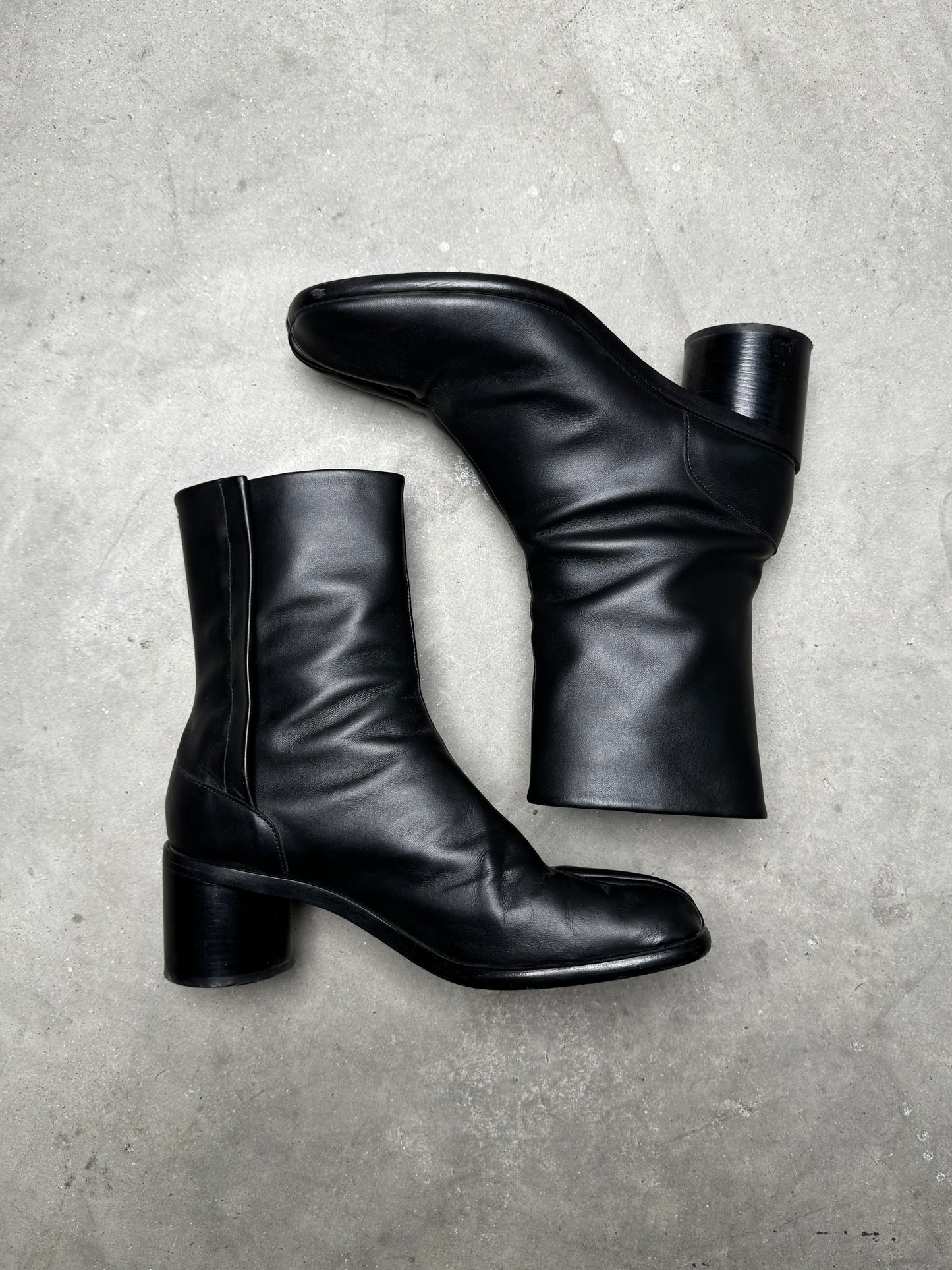 Maison Margiela Tabi Boots 60mm Black Leather