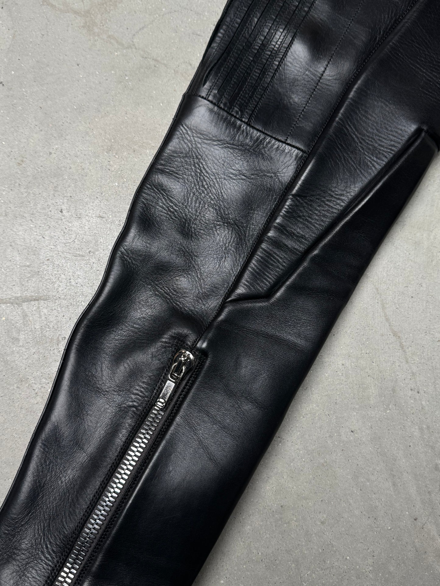 Rick Owens SS21 PHLEGETHON Thigh High Wader Kiss Heel Boots