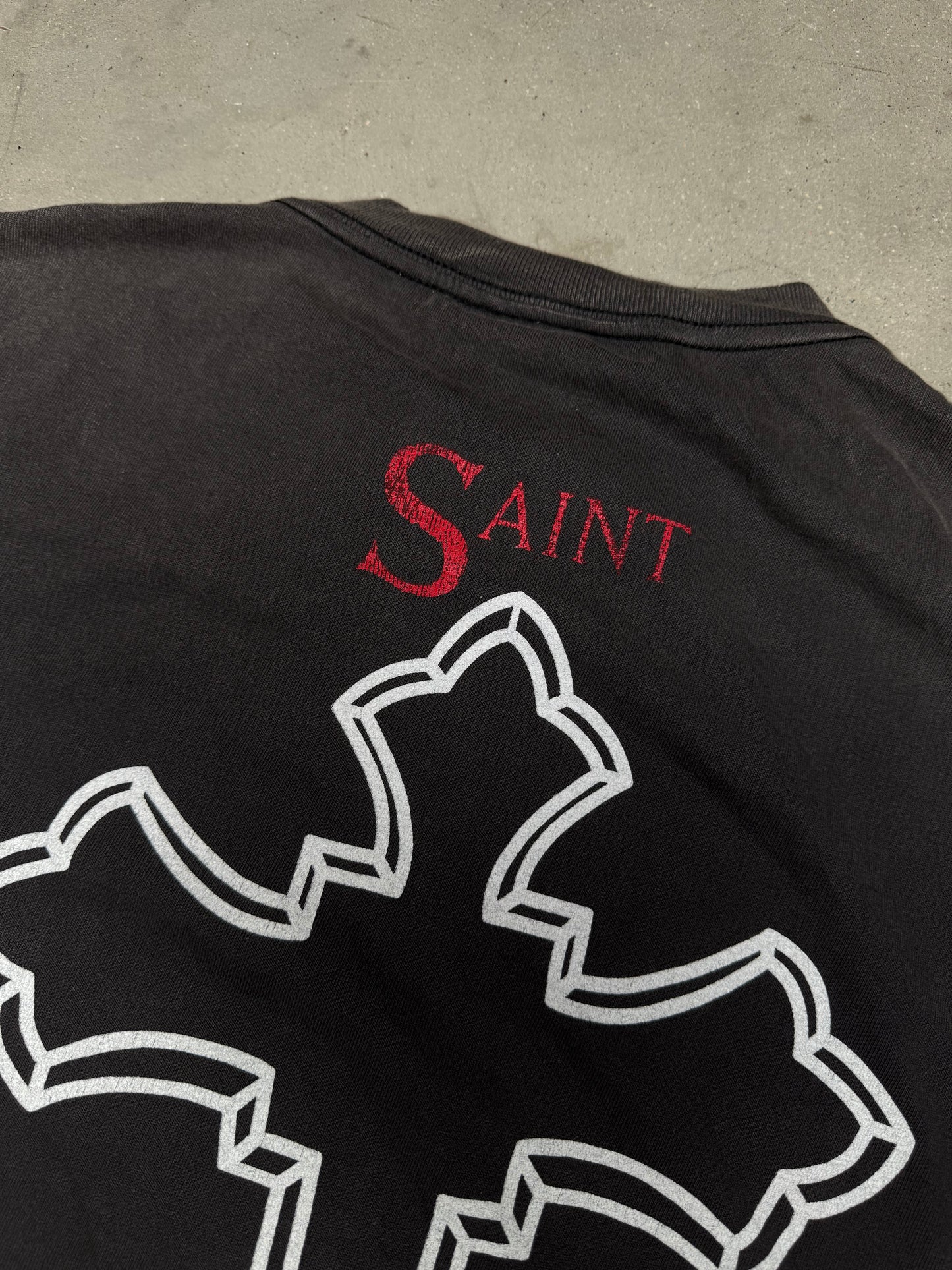 SAINT Mxxxxxx (Saint Michael) 2Pac T-Shirt Black