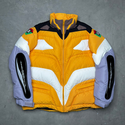 Undercover x Neon Genesis Evangelion EVA-00 Down Jacket Yellow