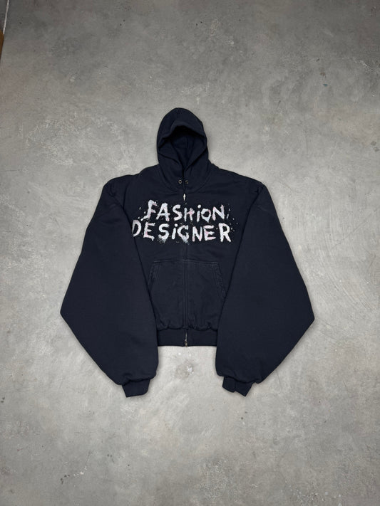 Balenciaga Fashion Designer Glitter Runway Hoodie