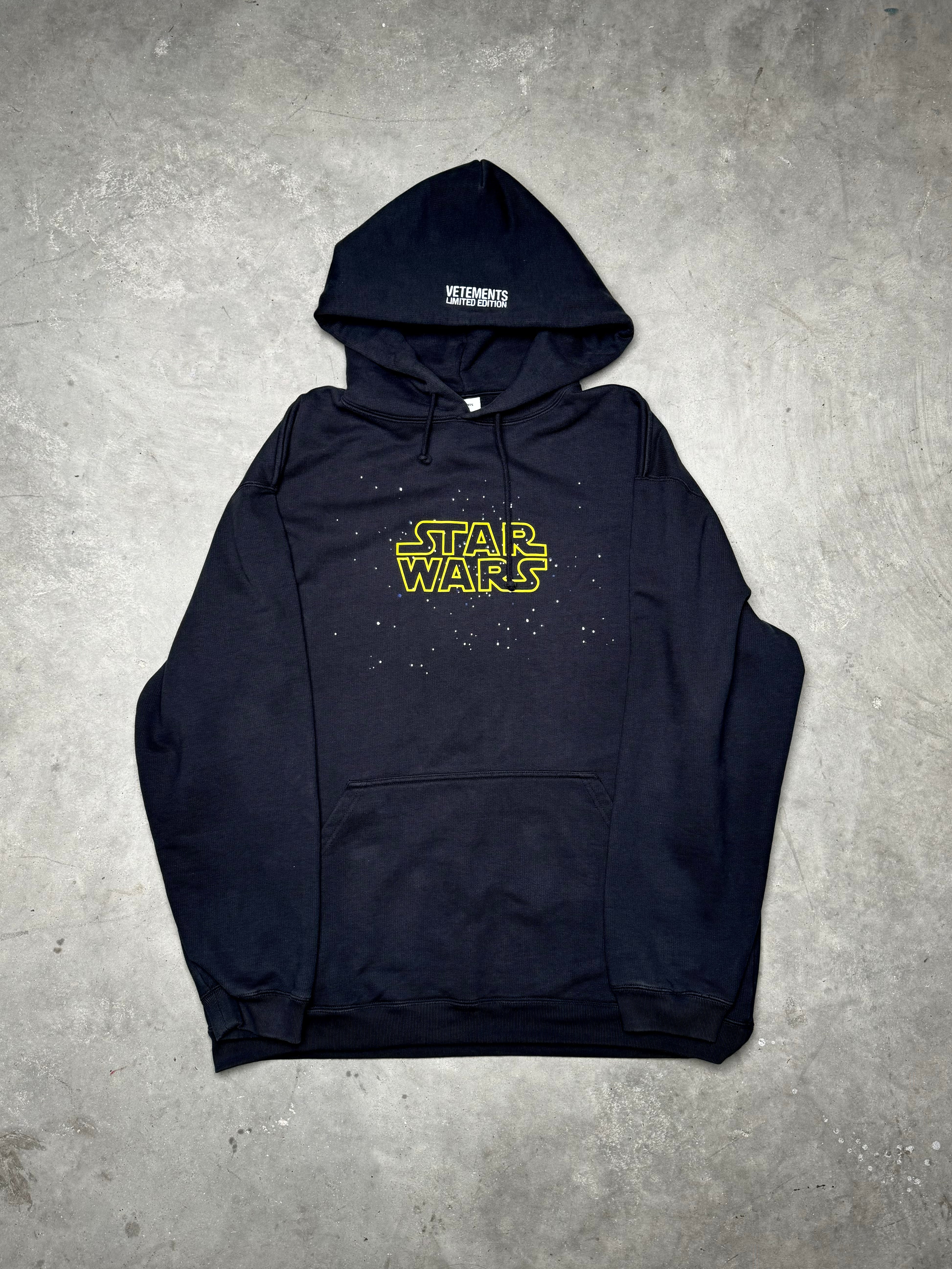 VETEMENTS Star Wars Yellow Logo Hoodie (Defective) – ARCHIVE A