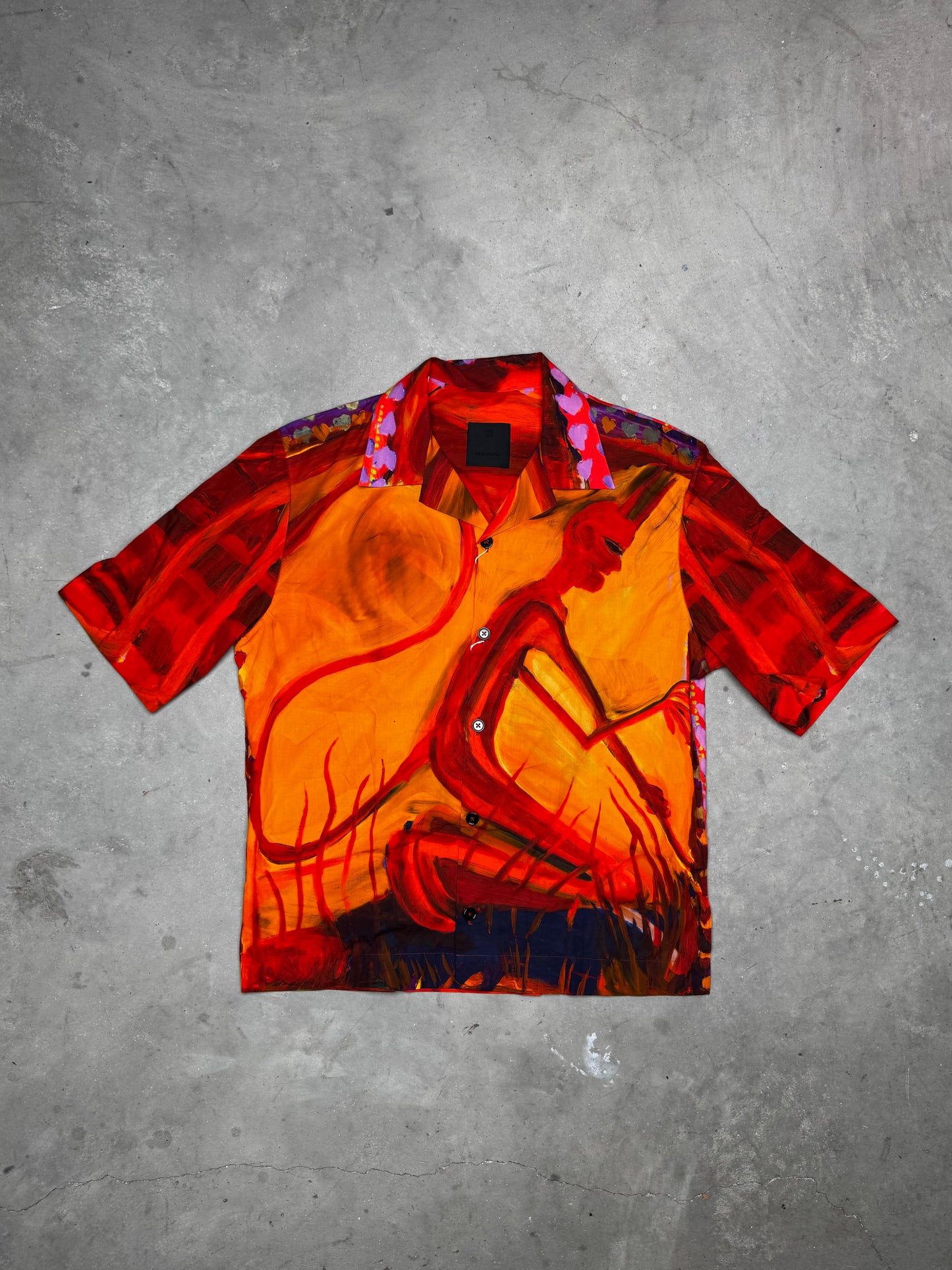 Givenchy x Josh Smith Devil Cotton Poplin Shirt