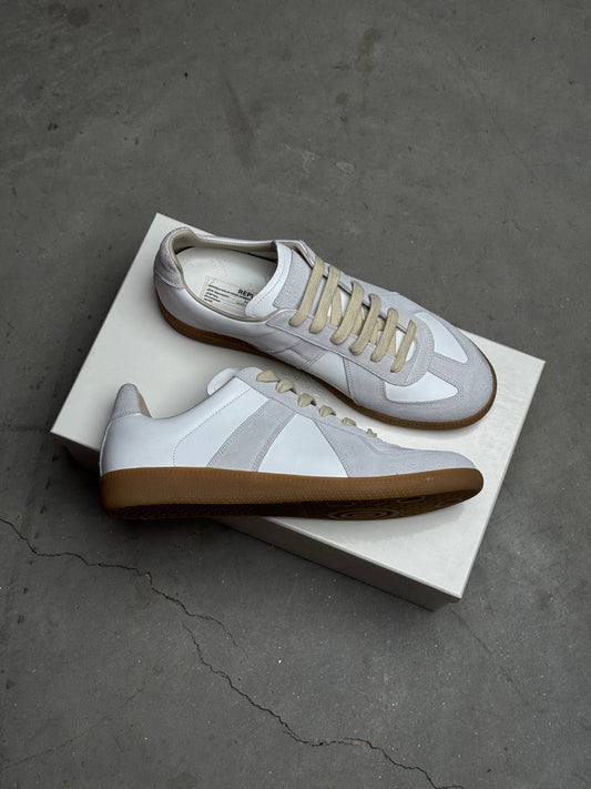 Maison Margiela Replica Leather Sneakers White