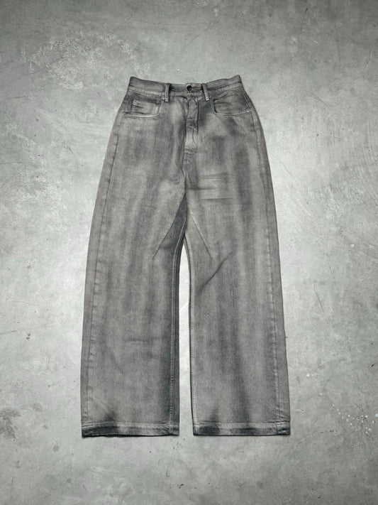 Rick Owens DRKSHDW FW23 LUXOR Geth Jeans Mineral Pearl