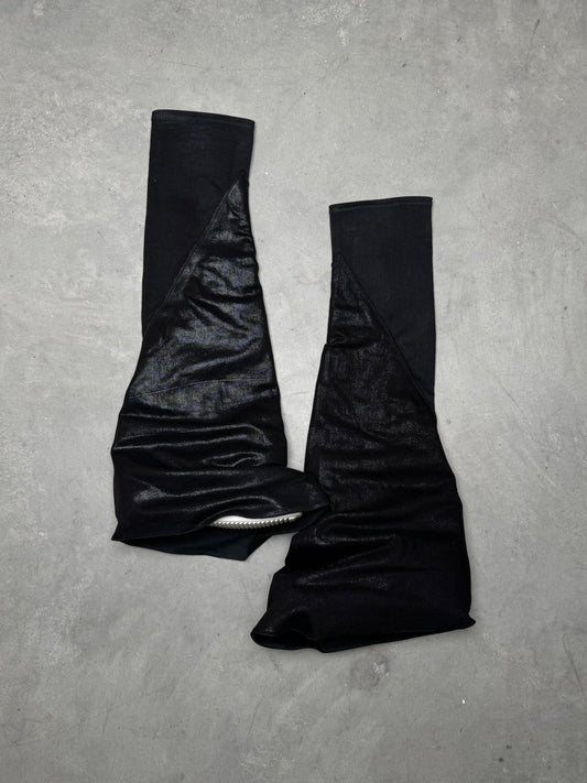 Rick Owens DRKSHDW Fetish Denim Ramones Boots