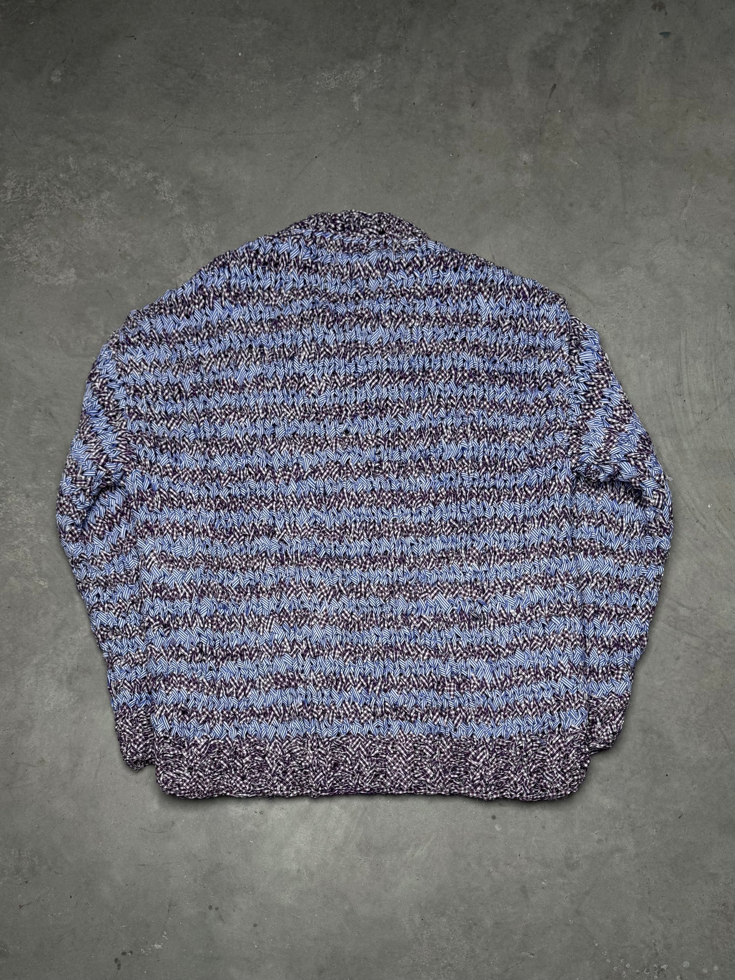 Maison Margiela Recicla Knitted Cotton Shirts Crewneck