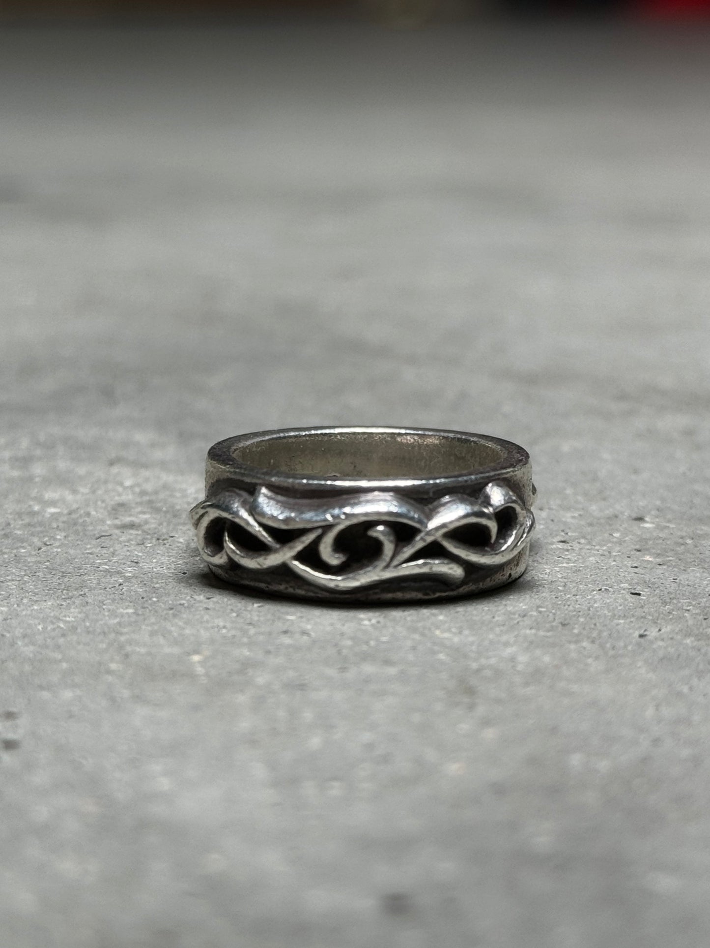 Chrome Hearts Double Narrow Vine Ring