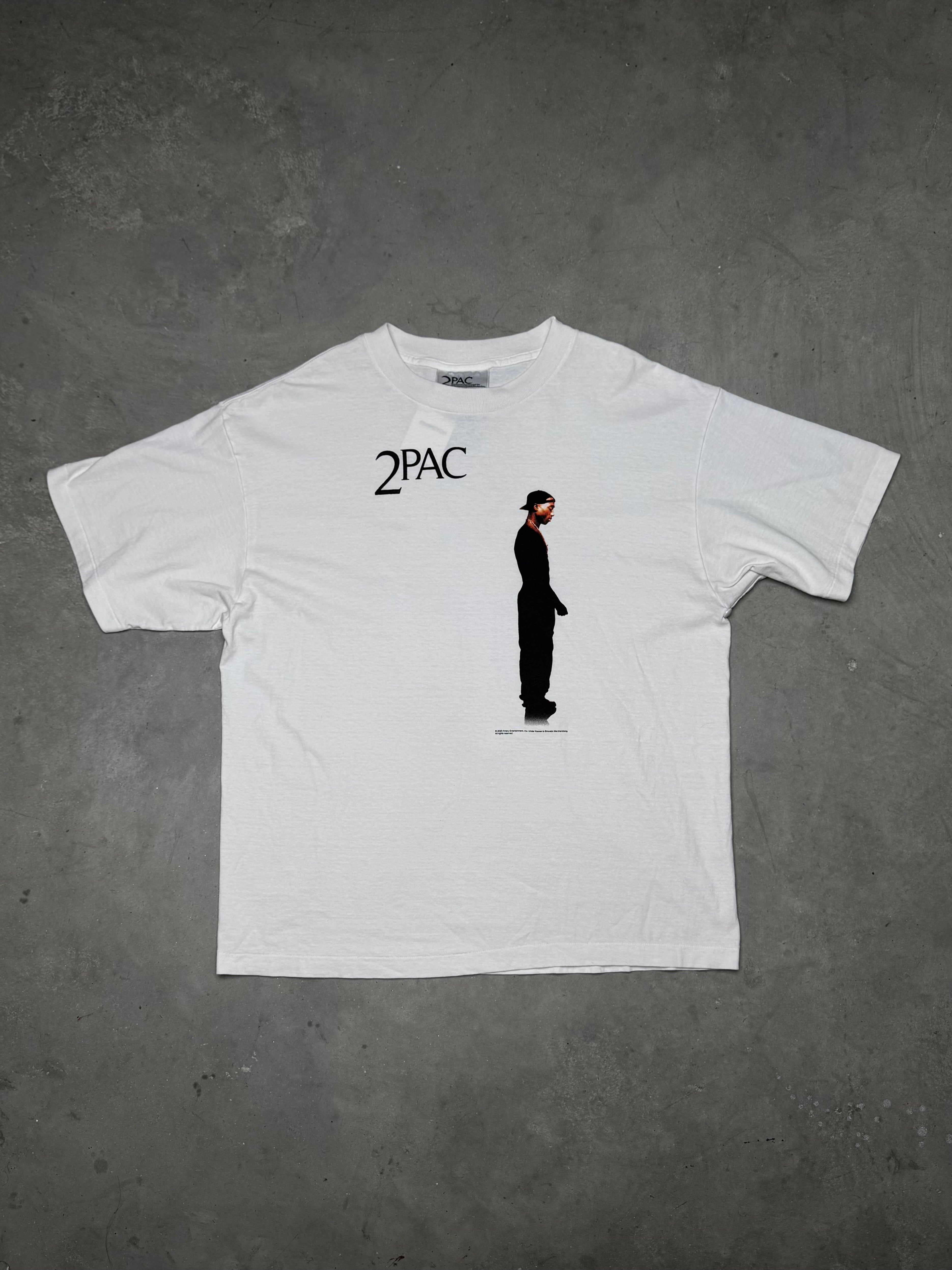 SAINT Mxxxxxx (Saint Michael) 2Pac T-Shirt White – ARCHIVE A