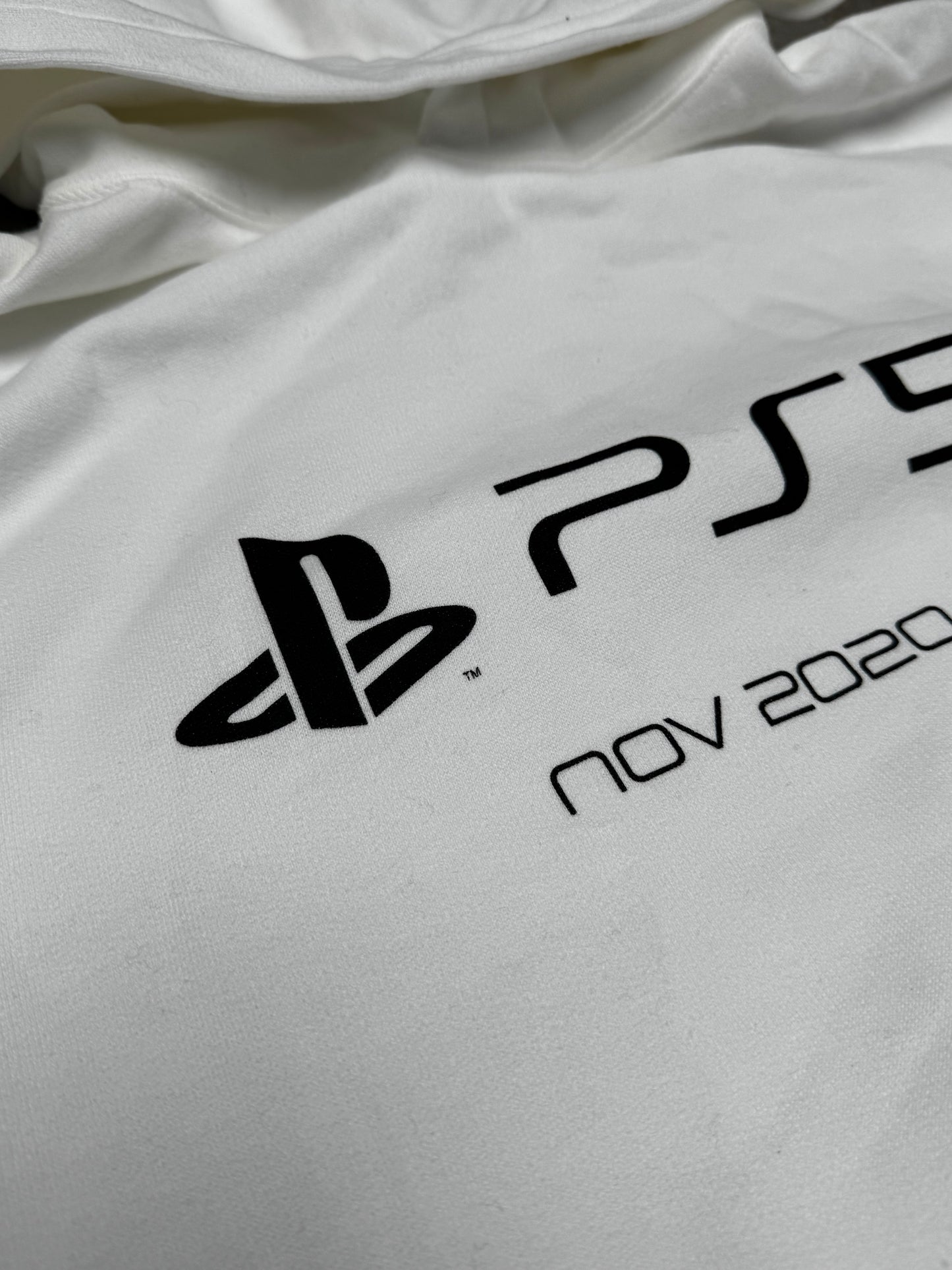 Balenciaga PlayStation 5 Oversized Hoodie White