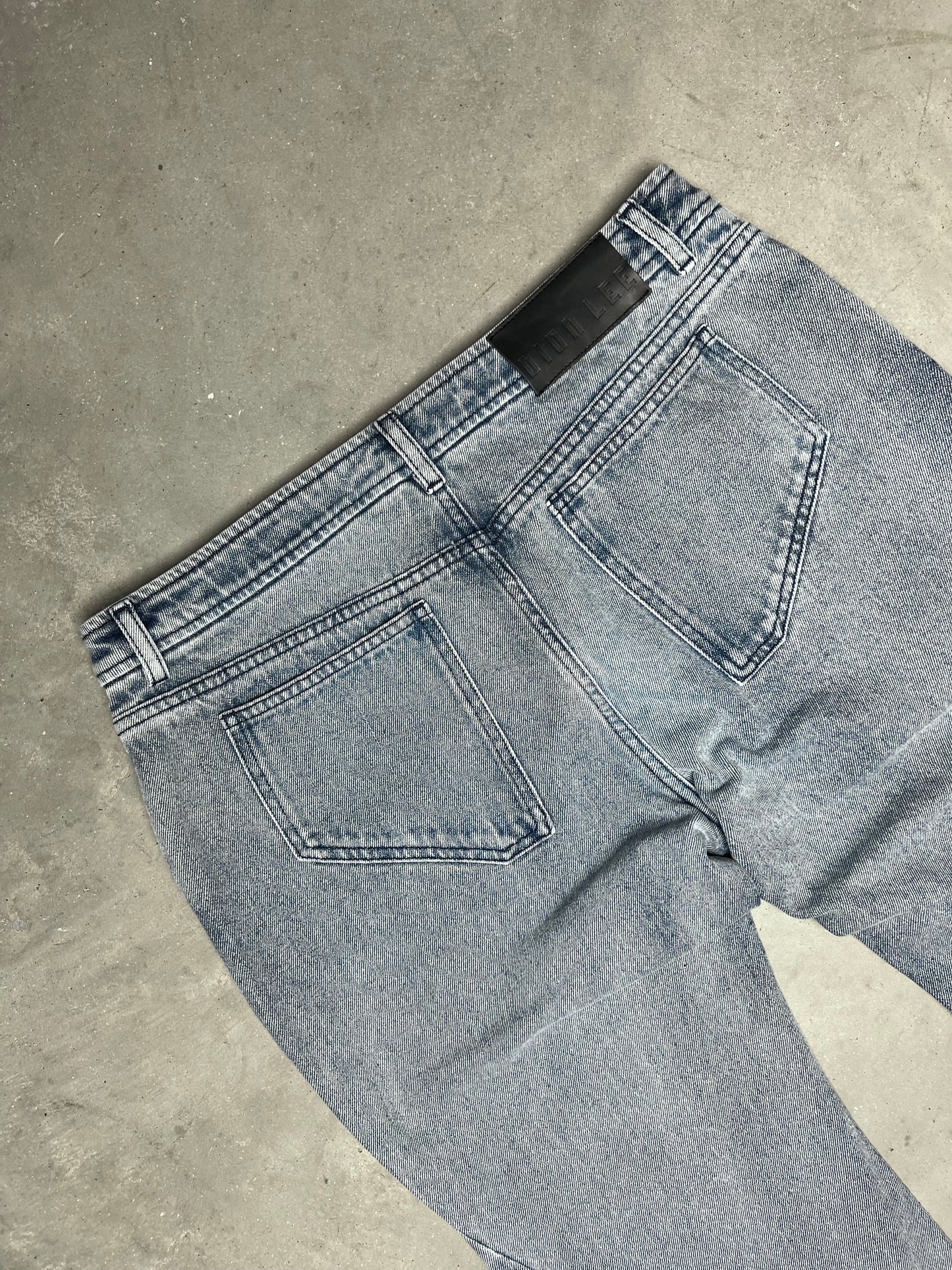 Dion Lee Darted Flared Denim Jeans