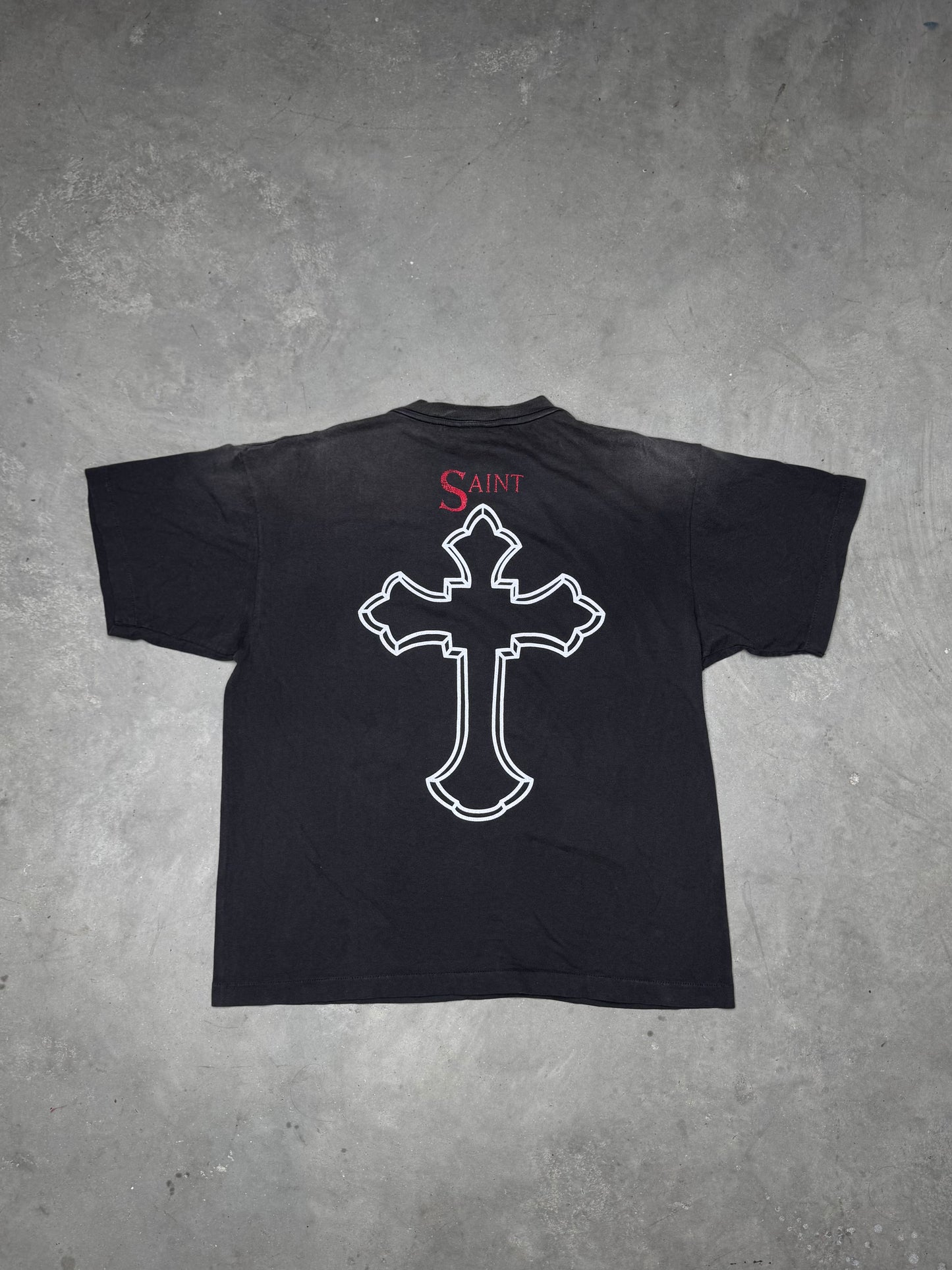 SAINT Mxxxxxx (Saint Michael) 2Pac T-Shirt Black