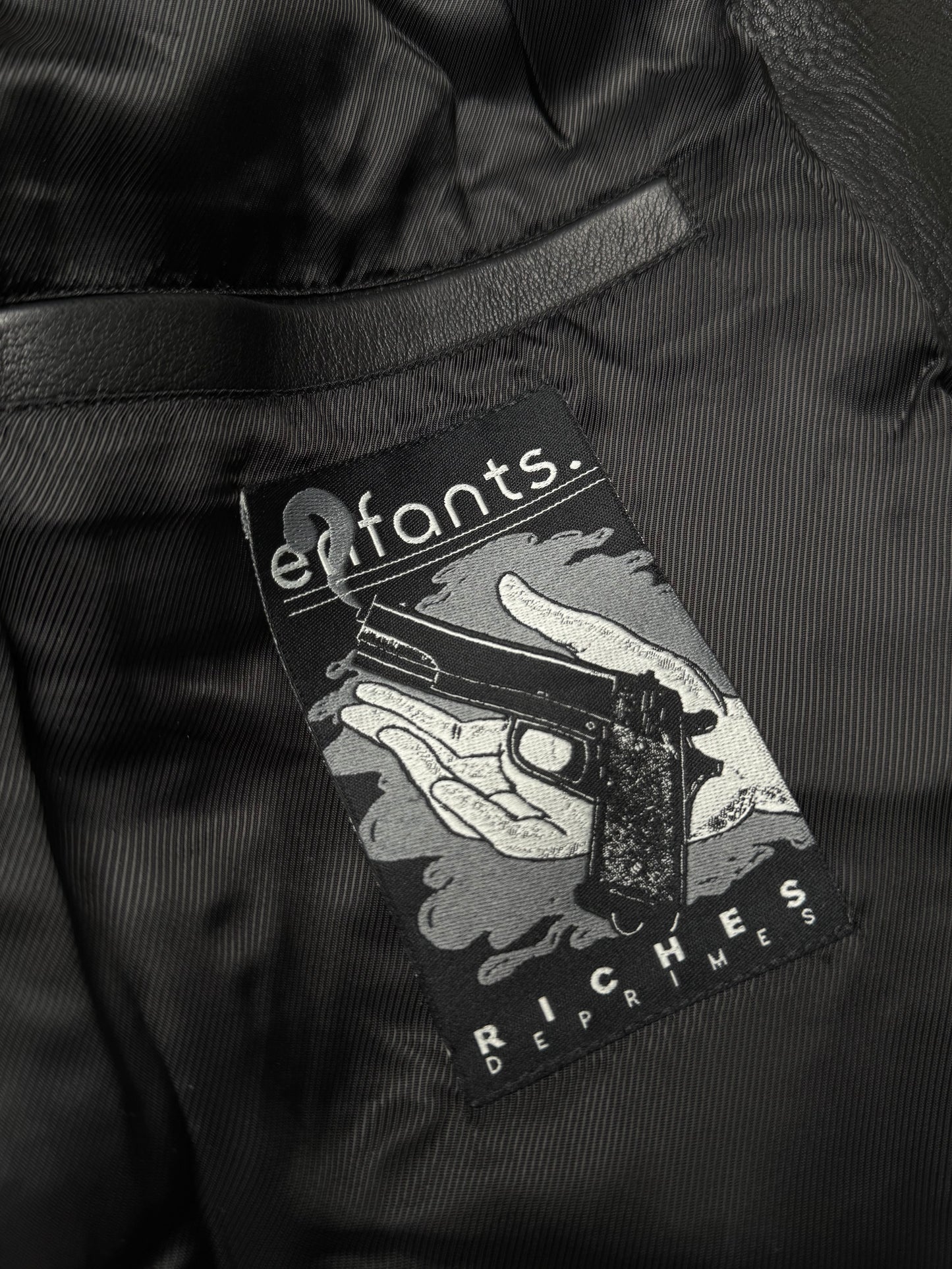 Enfants Riches Déprimés Principe De L’Amour Western Jacket Black
