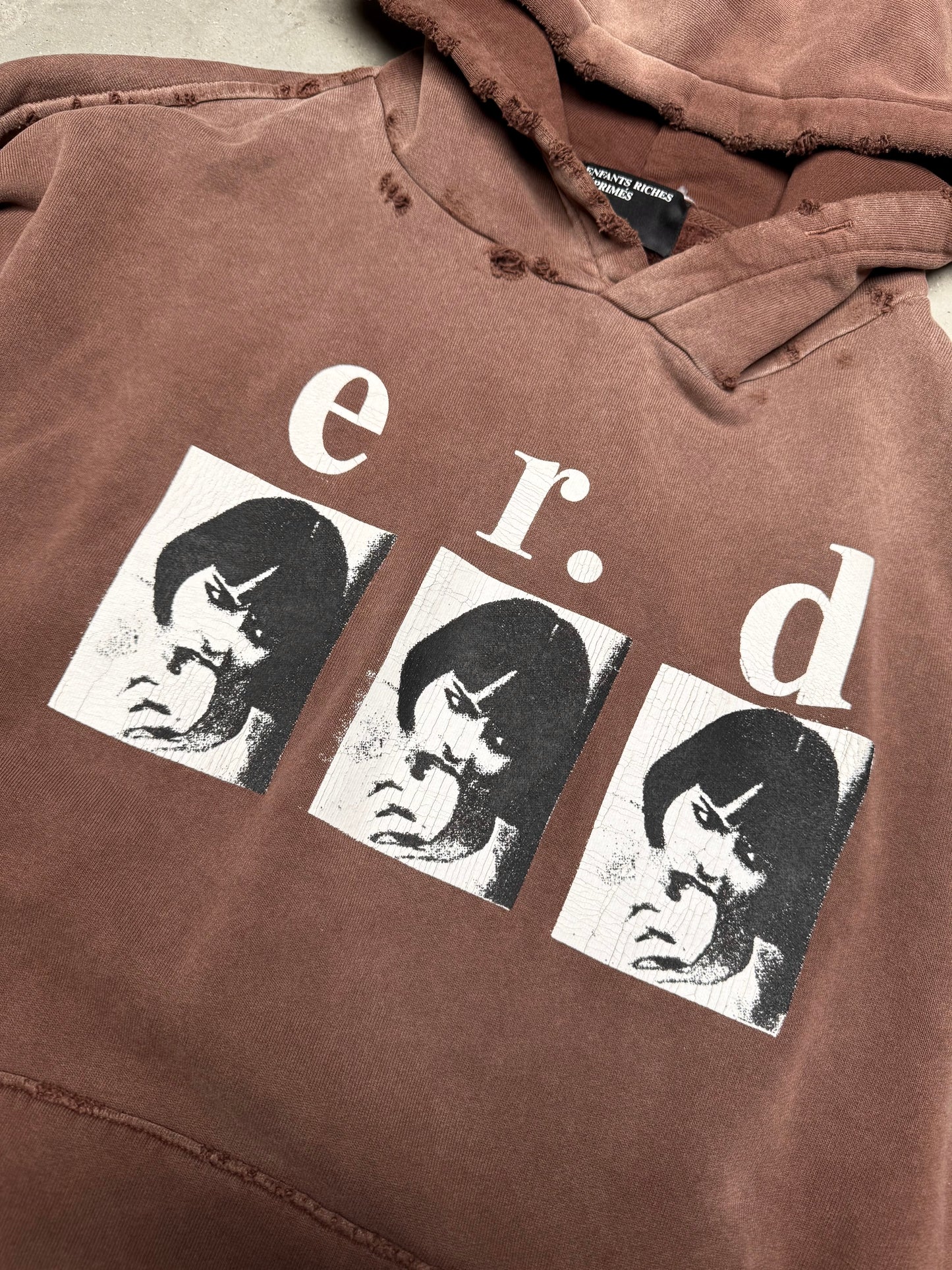 Enfants Riches Déprimés Louise Eats Sandwich (E.R.D.) Hoodie Chicory Coffee