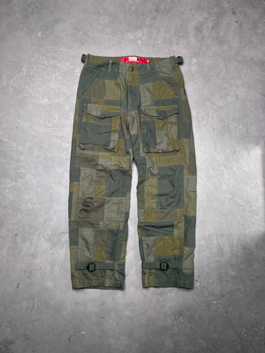 Supreme JUNYA WATANABE CDG MAN Patchwork Cargo Pant Olive Green