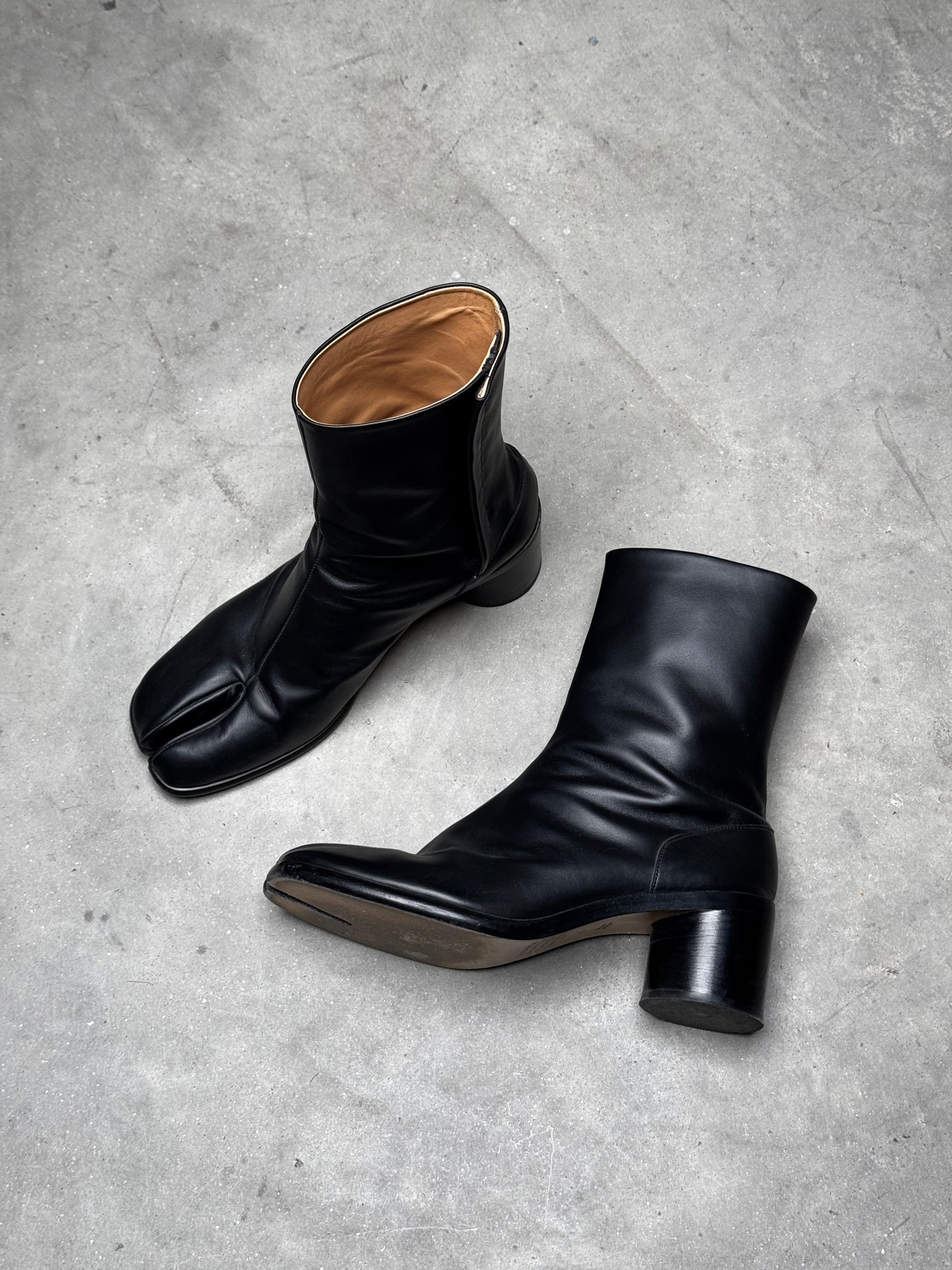 Maison Margiela Tabi Boots 60mm Black Leather