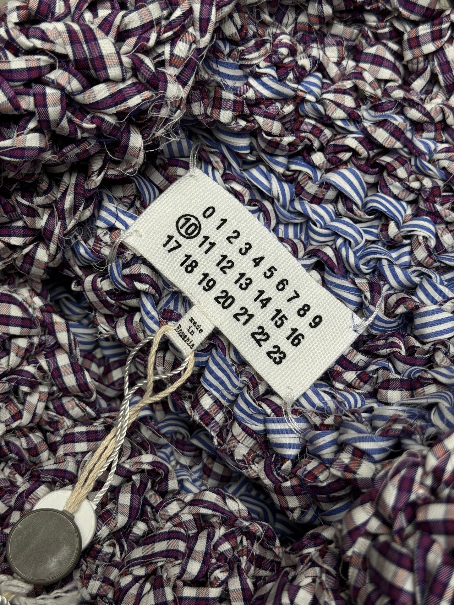 Maison Margiela Recicla Knitted Cotton Shirts Crewneck