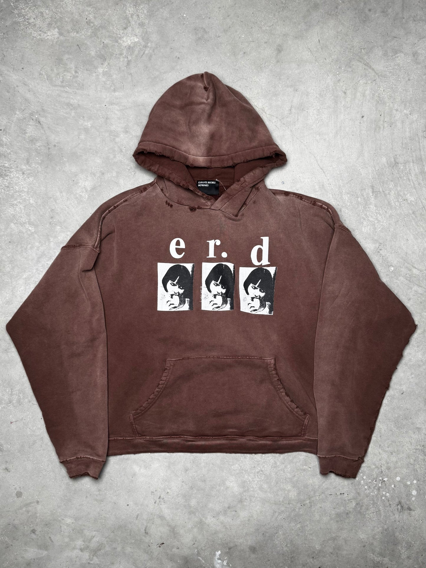 Enfants Riches Déprimés Louise Eats Sandwich (E.R.D.) Hoodie Chicory Coffee