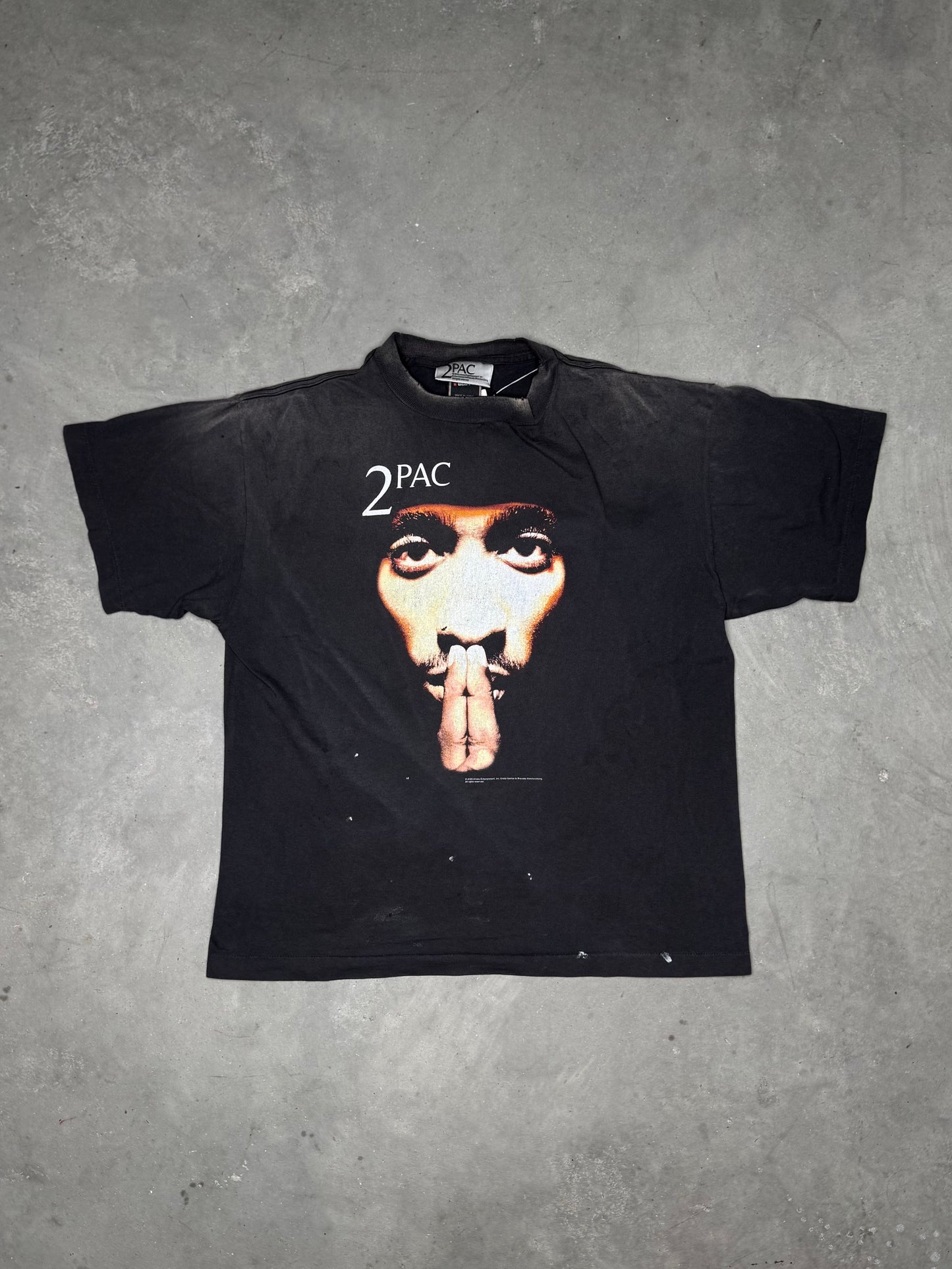 SAINT Mxxxxxx (Saint Michael) 2Pac T-Shirt Black