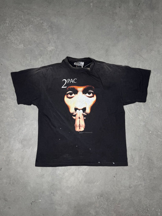SAINT Mxxxxxx (Saint Michael) 2Pac T-Shirt Black
