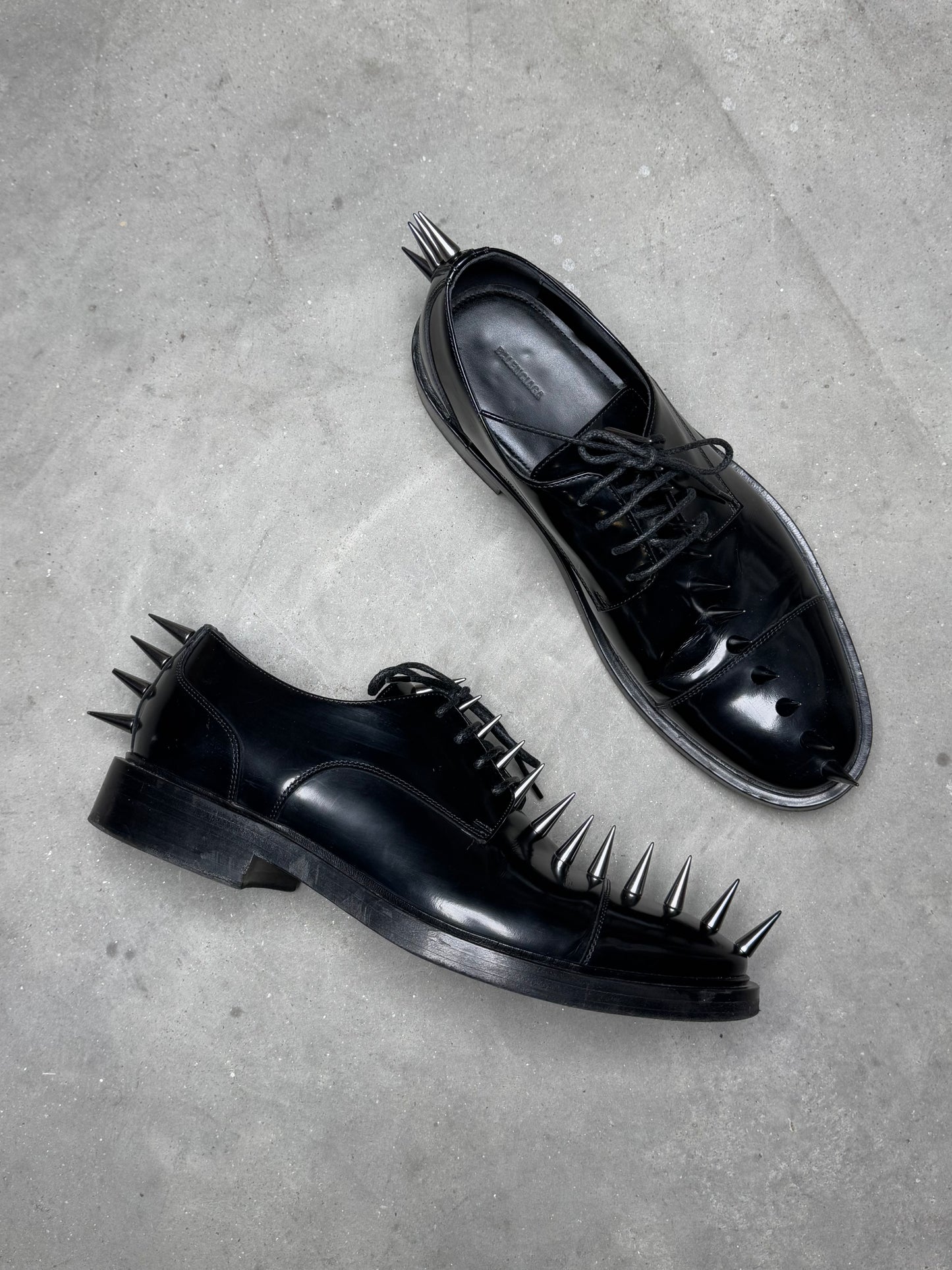 Balenciaga Fall 18 Spiked Derby