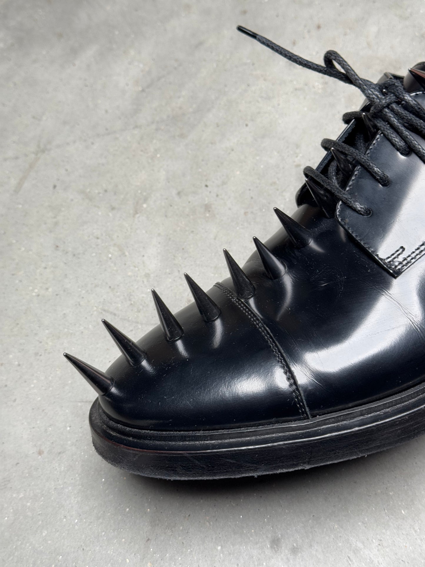 Balenciaga Fall 18 Spiked Derby