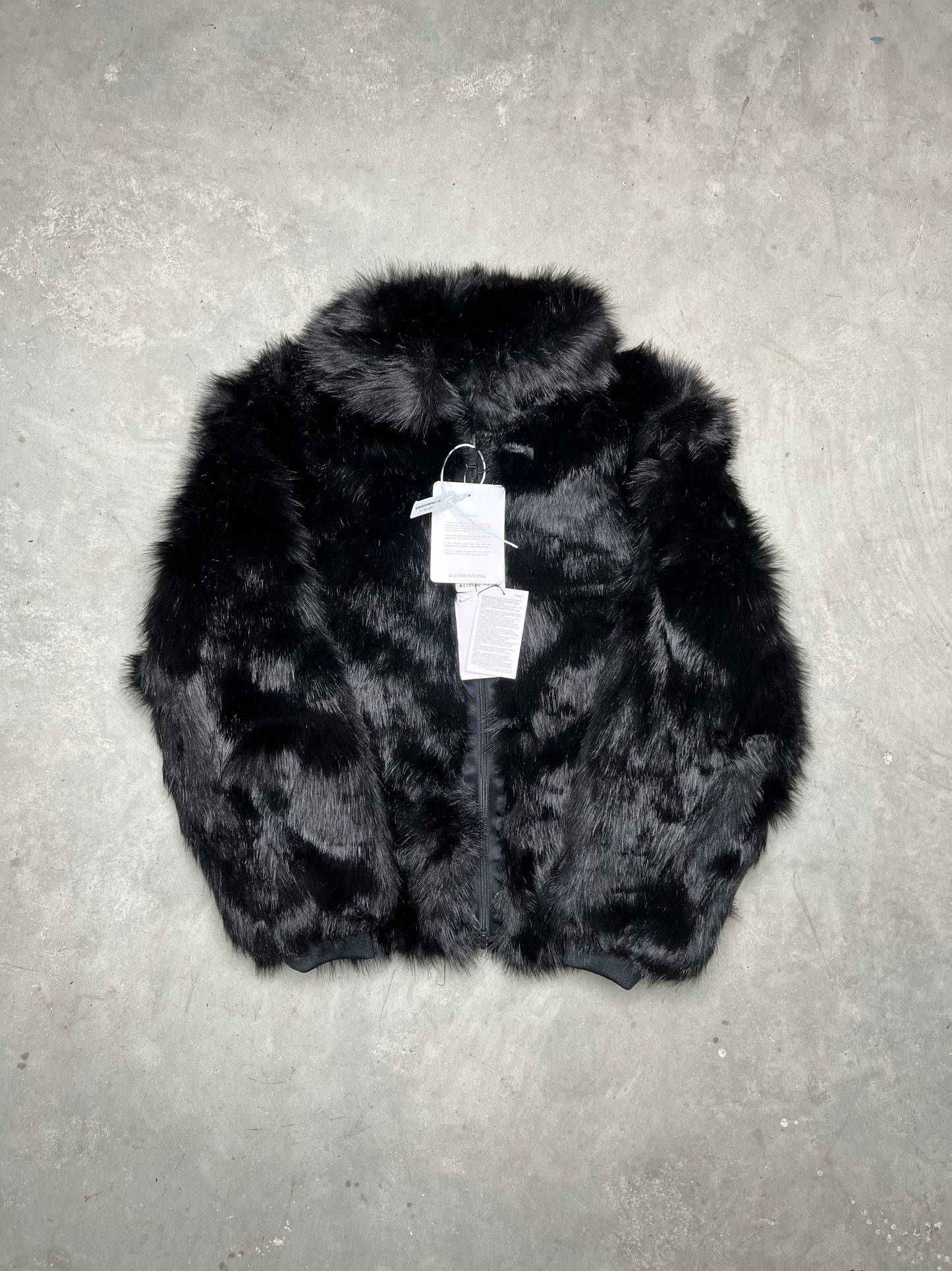 AMBUSH x Nike Faux Fur Reversible Jacket Black