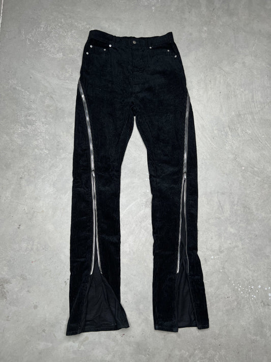 Rick Owen FW22 STROBE Bolan Banana Corduroy Jeans